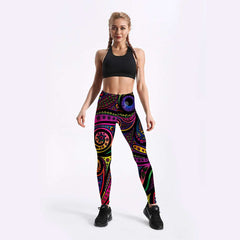 Printed Leggings for Women - Boy Fox Store